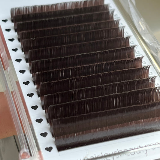 Brown regular fanning lashes - Paisleys Beauty Room